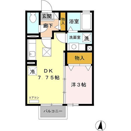 Ｃｏｃｏｒｏの物件間取画像